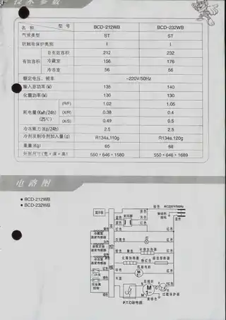 TCL BCD-212WB